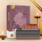 Carnival Gold Art Deco King Bedsheet, Athena Charcoal| 144 TC Cotton| 2 Pillow Covers