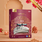 Road To Jaipur King Bedsheet Set, Gulab Bagh|210 TC Cotton |2 Pillow Covers
