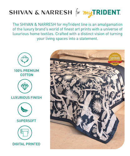 Shivan & Narresh for myTrident King Comforter, 400TC, IZU JUNO