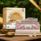 Classic Prakriti King Bedsheet Set, Tejas|210 TC Cotton|2 Pillow Covers