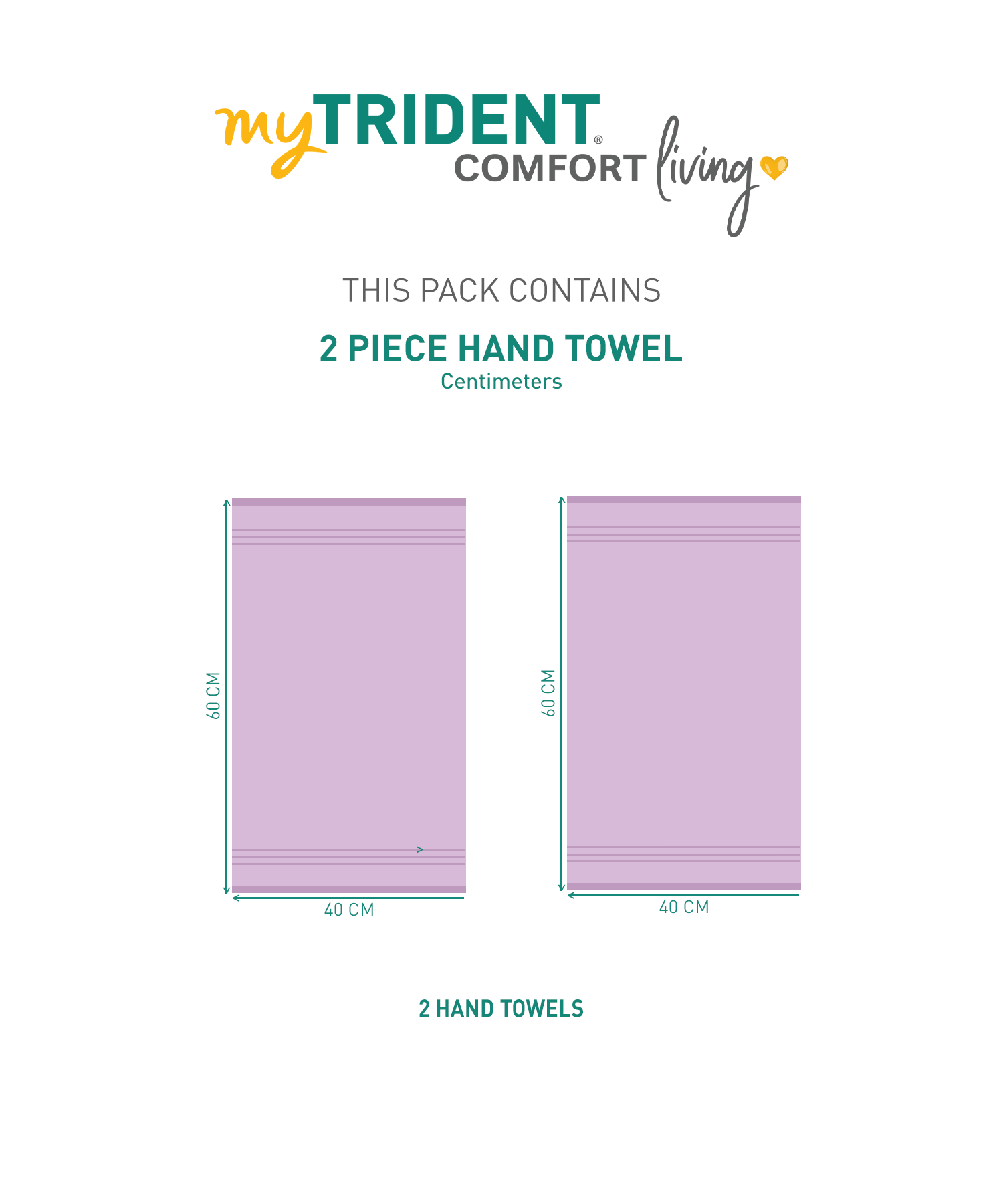 2Pc Hand Towel ₹239/-