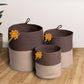 Classic Storage Large Basket Gift Set, 100 % Poly Propylene,Brown