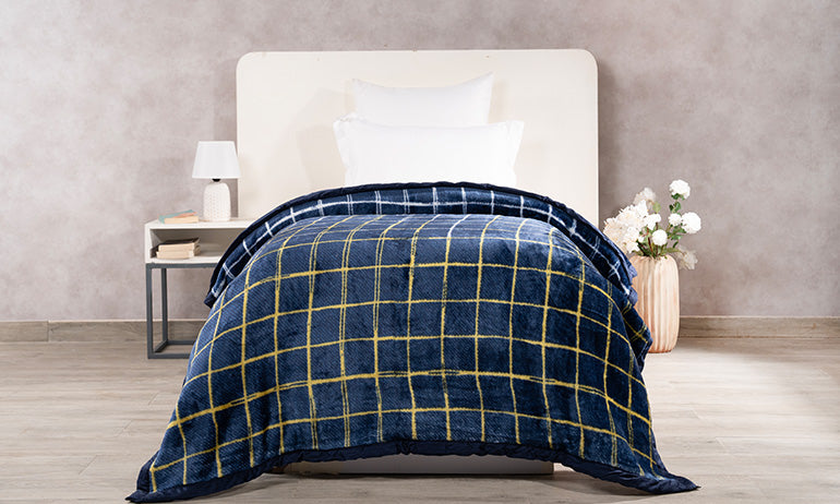 Home Essential Soft Sanctuary Single Blanket, Meko