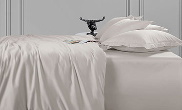 Nectarsoft King Solid Bedsheet Set, Ivory| 600 TC Cotton| 4 Pillow Covers