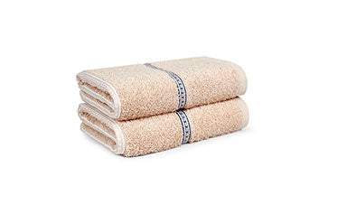 Urban Comfort 2 Pc Hand Towel Set,Hexa Brown| 450 GSM Cotton|Dry Fast