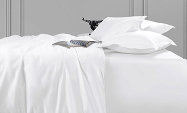 Nectarsoft King Solid Bedsheet Set, White| 600 TC Cotton| 4 Pillow Covers