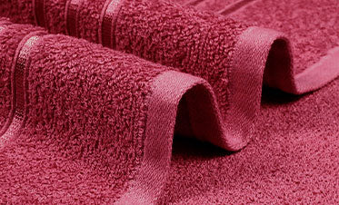 Comfort Living 1Pc Bath Towel ,400 Gsm, Quicky Dry, Tango Tomato