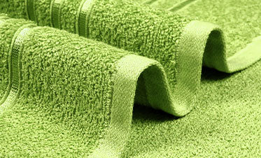 Comfort Living 2Pc Hand Towel ,400 Gsm, Quicky Dry, Lime Green