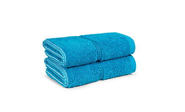 Urban Comfort 2 Pc Hand Towel Set,Tiffany Teal| 450 GSM Cotton|Dry Fast