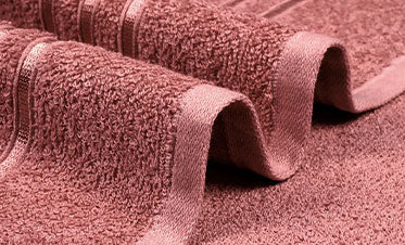 Comfort Living 2Pc Hand Towel ,400 Gsm, Quicky Dry, Apple Red
