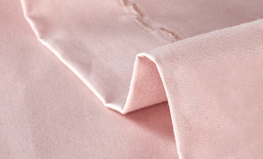 Nectarsoft Solid King Bedsheet Set, Blush| 400 TC Cotton| 4 Pillow Covers