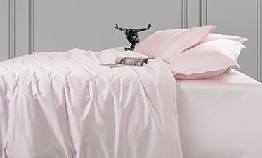 Nectarsoft King Solid Bedsheet Set, Pink| 600 TC Cotton| 4 Pillow Covers