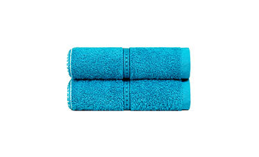 Urban Comfort 2 Pc Hand Towel Set,Tiffany Teal| 450 GSM Cotton|Dry Fast