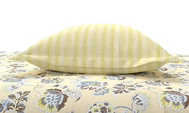 Home Essential King Printed Bedsheet, 144TC, 100% Cotton-Nayra Green
