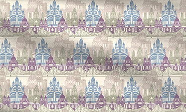 Atulaya Bharat King Bedsheet Set, Amar Shohar|144 TC Cotton|2 Pillow Covers