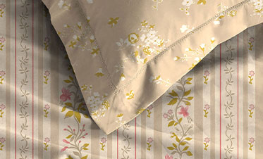 Celebration Queen Bedsheet Set, English Garden Pink|144 TC Cotton|2 Pillow Covers