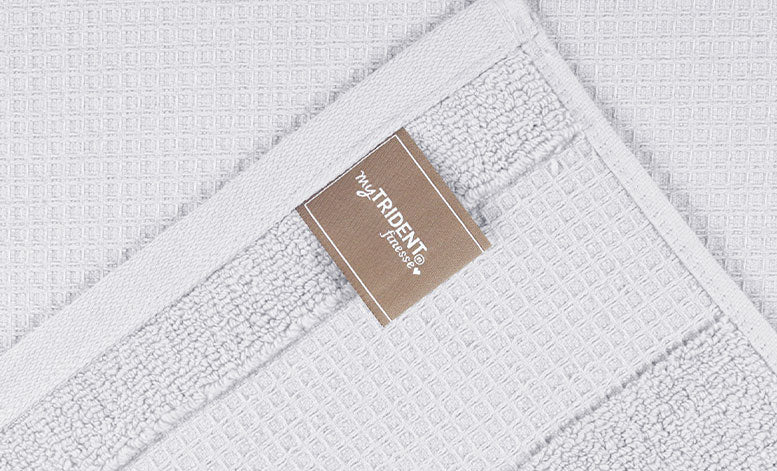 Finesse Fashion Waffle Bath Towel, High Rise|600 GSM Cotton