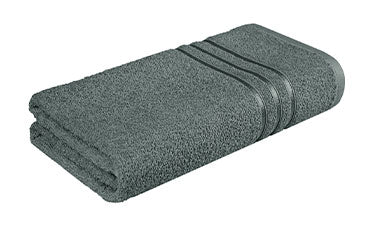 Comfort Living 2Pc Hand Towel ,400 Gsm, Quicky Dry, New Grey
