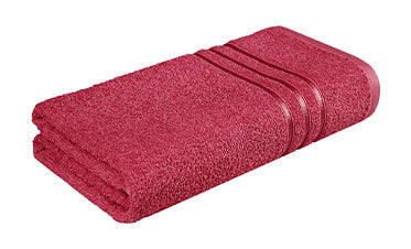 Comfort Living 1Pc Bath Towel ,400 Gsm, Quicky Dry, Tango Tomato