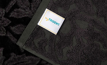 Fashion Small Bath Towel, Charcoal|600 GSM Cotton – myTrident India
