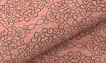 Home Essential King Printed Bedsheet, 144TC, 100% Cotton-Emaar Red