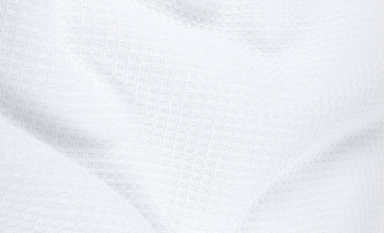 Finesse Fashion Waffle Bath Towel, White|600 GSM Cotton