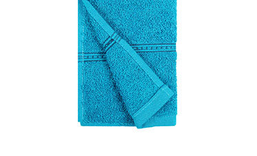Urban Comfort 2 Pc Hand Towel Set,Tiffany Teal| 450 GSM Cotton|Dry Fast