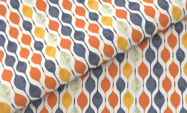 Epitome Queen Bedsheet Set, Avery|144TC Cotton| 2 Pillow Covers