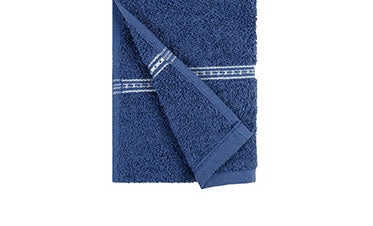 Urban Comfort 2 Pc Hand Towel Set,Doodle Blue| 450 GSM Cotton|Dry Fast