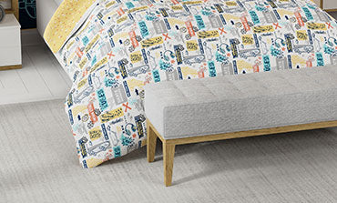 Juniors Single AC Comforter, Streetstyle Skate|144 TC Cotton