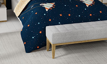 Juniors Single AC Comforter, Lightyear | 144TC Cotton
