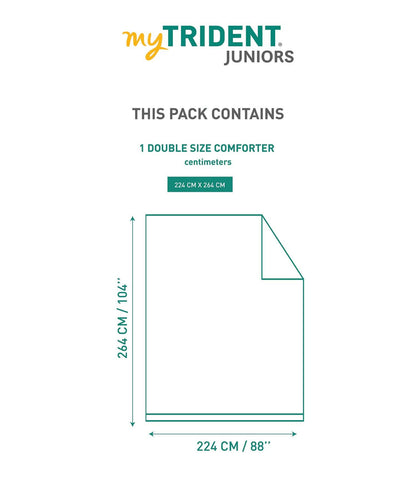 Juniors , 144 Tc, 100% Cotton ,Double Comforter, Wildlife Safari