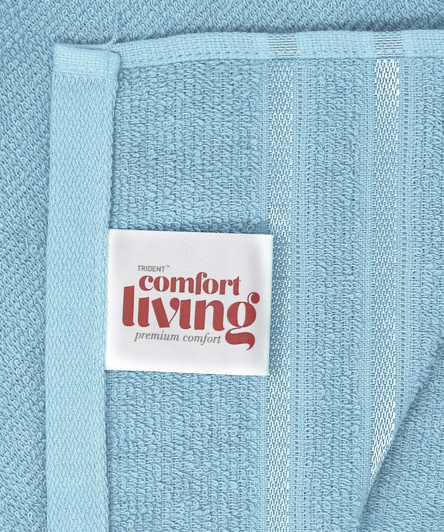 COMFORT LIVING TOWELS,100% Cotton,Quicky Dry,Light Weight, COOL BLUE