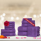 Soft Comfort, 12Pc Set,Air Rich Technology , 509 GSM,Plum