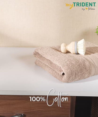 Soft Comfort 1Pc Bath Towel, Acron|509 GSM Cotton|Air Rich Technology