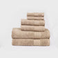 Soft Comfort 6Pc Towel Set, Acron|509 GSM Cotton|Air Rich Technology
