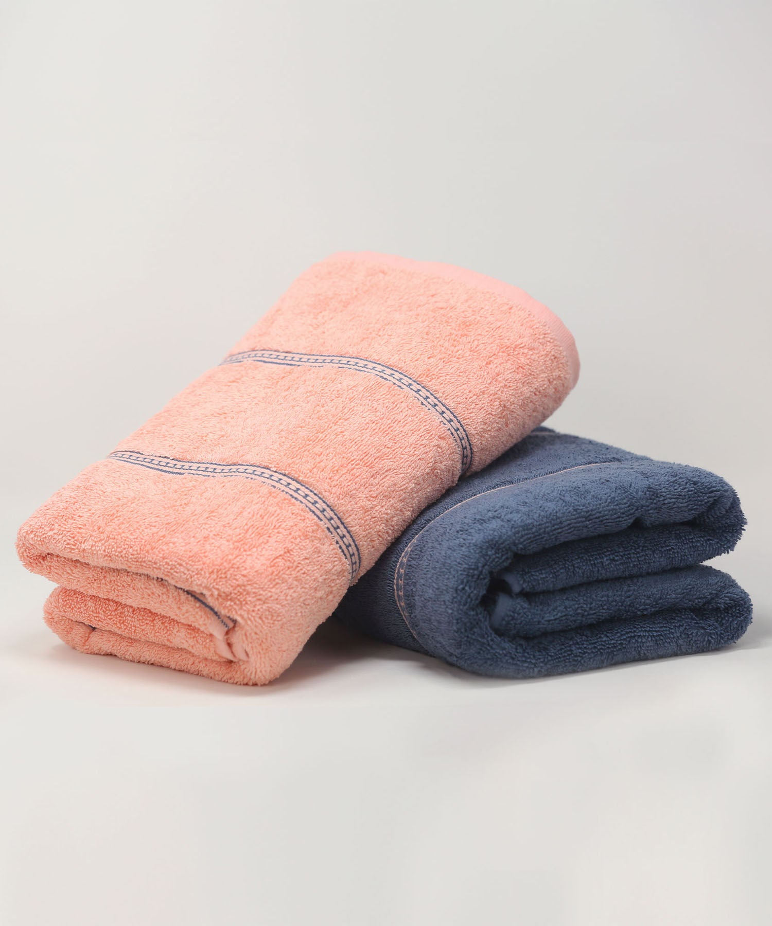 Peach & Blue