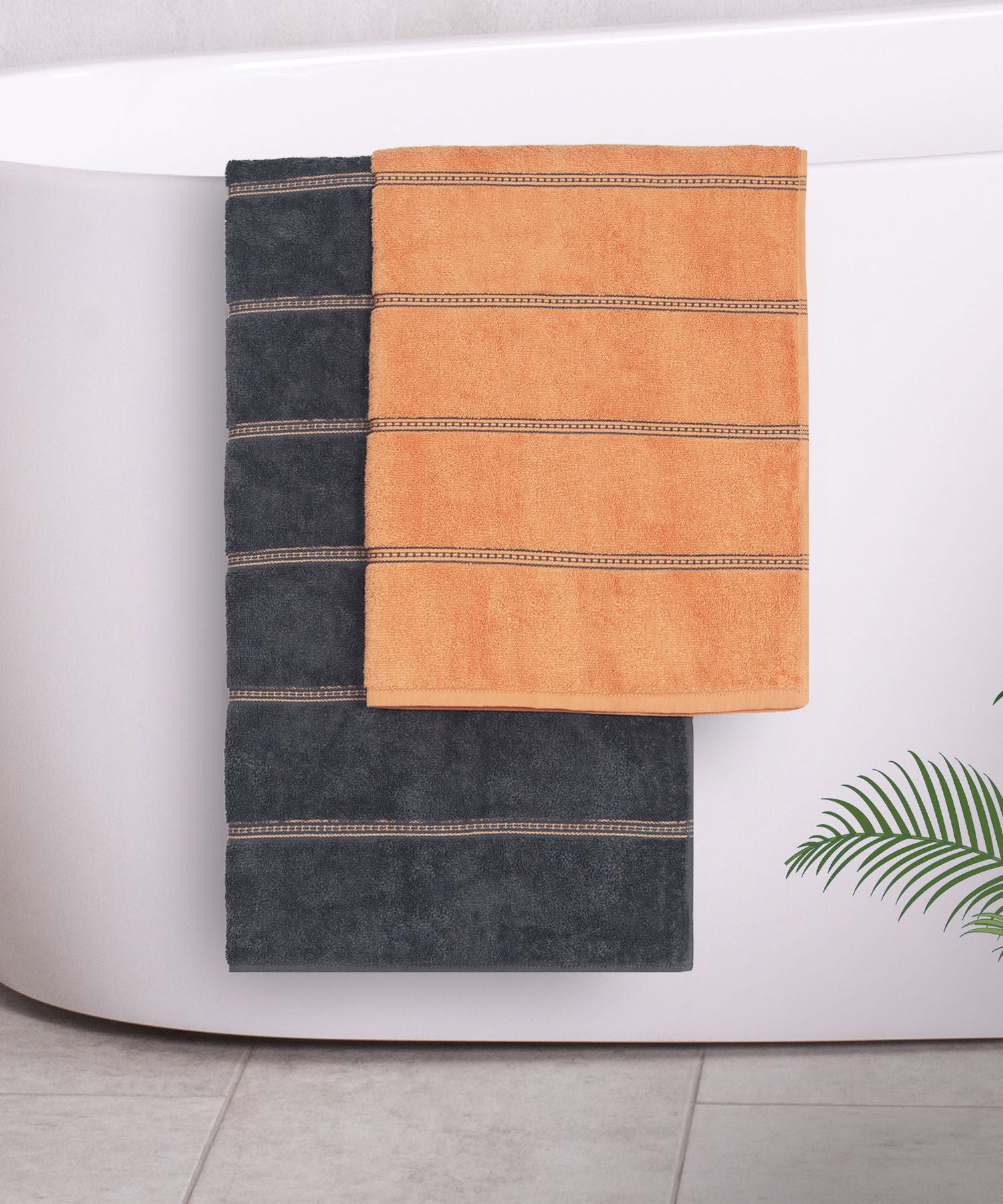 Orange & Grey